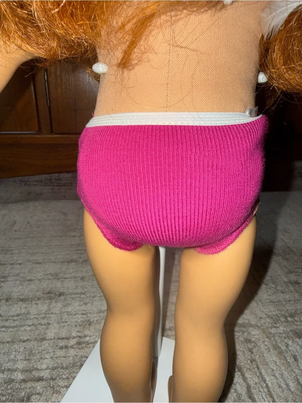 Pleasant Company band white underwear